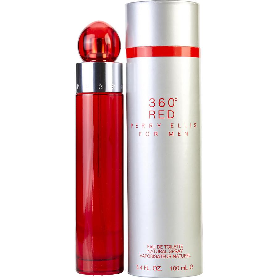 360° RED MEN PERRY ELLIS