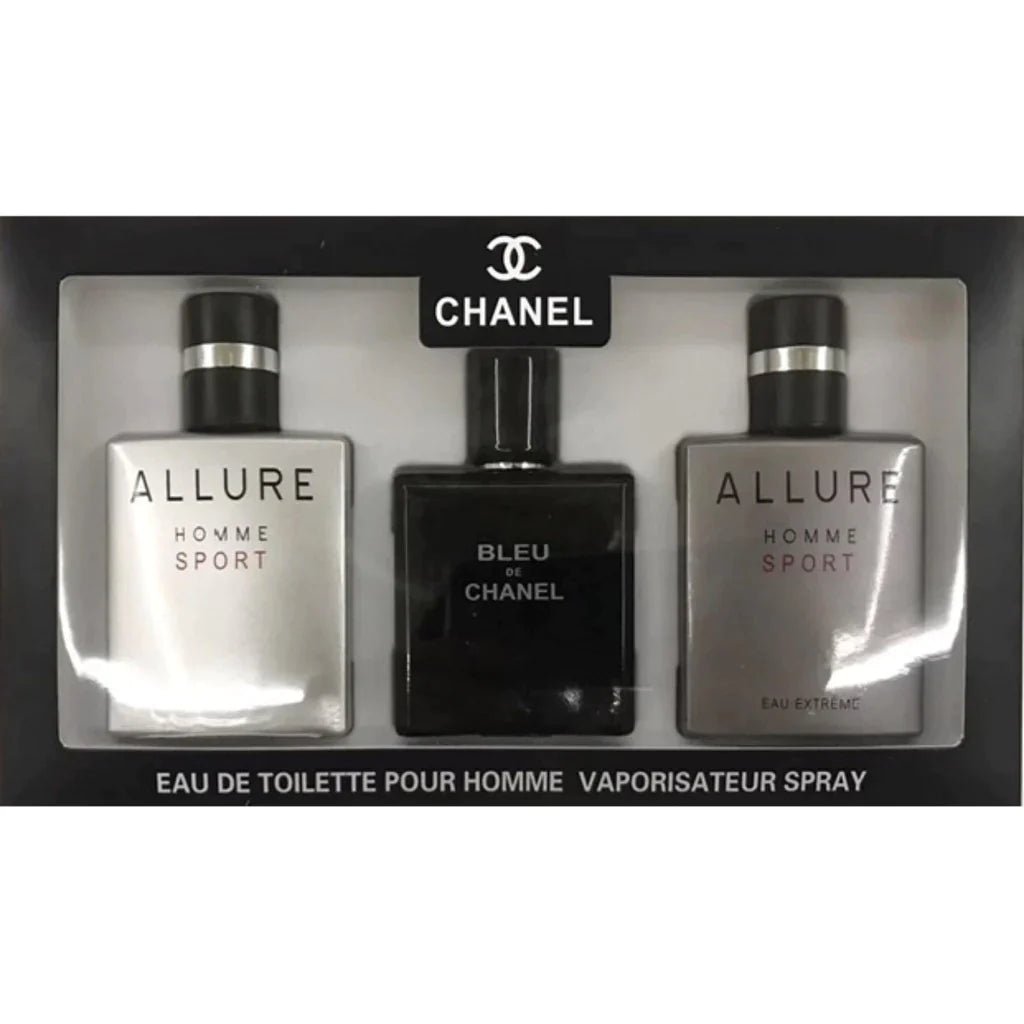 ALLURE & BLEU CHANEL SET X 3